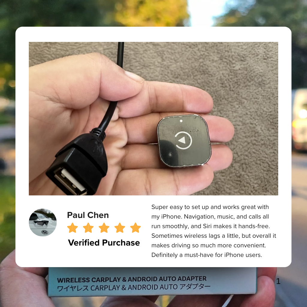 DreemCast™ 2025 — Wireless CarPlay & Android Auto: Stream Anywhere, Drive Happier